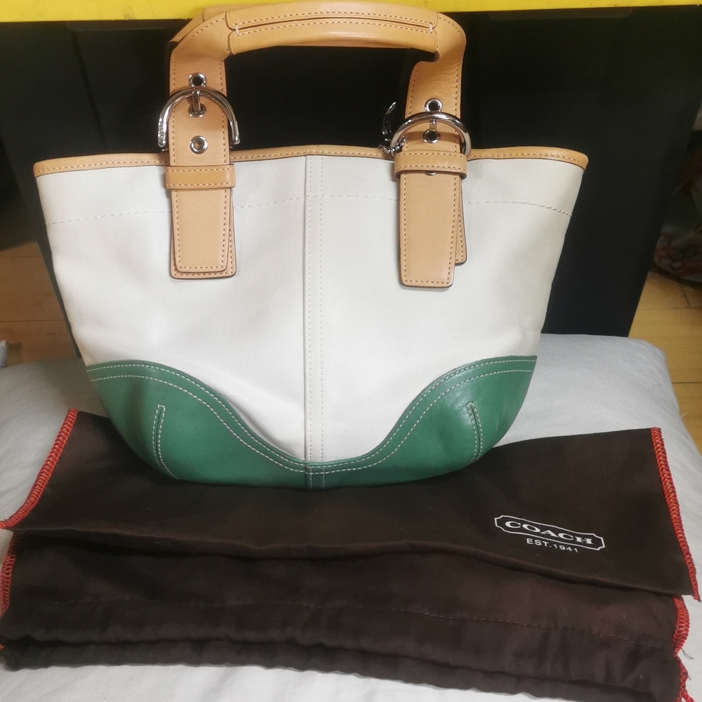 Coach Nautical Inspired Tote